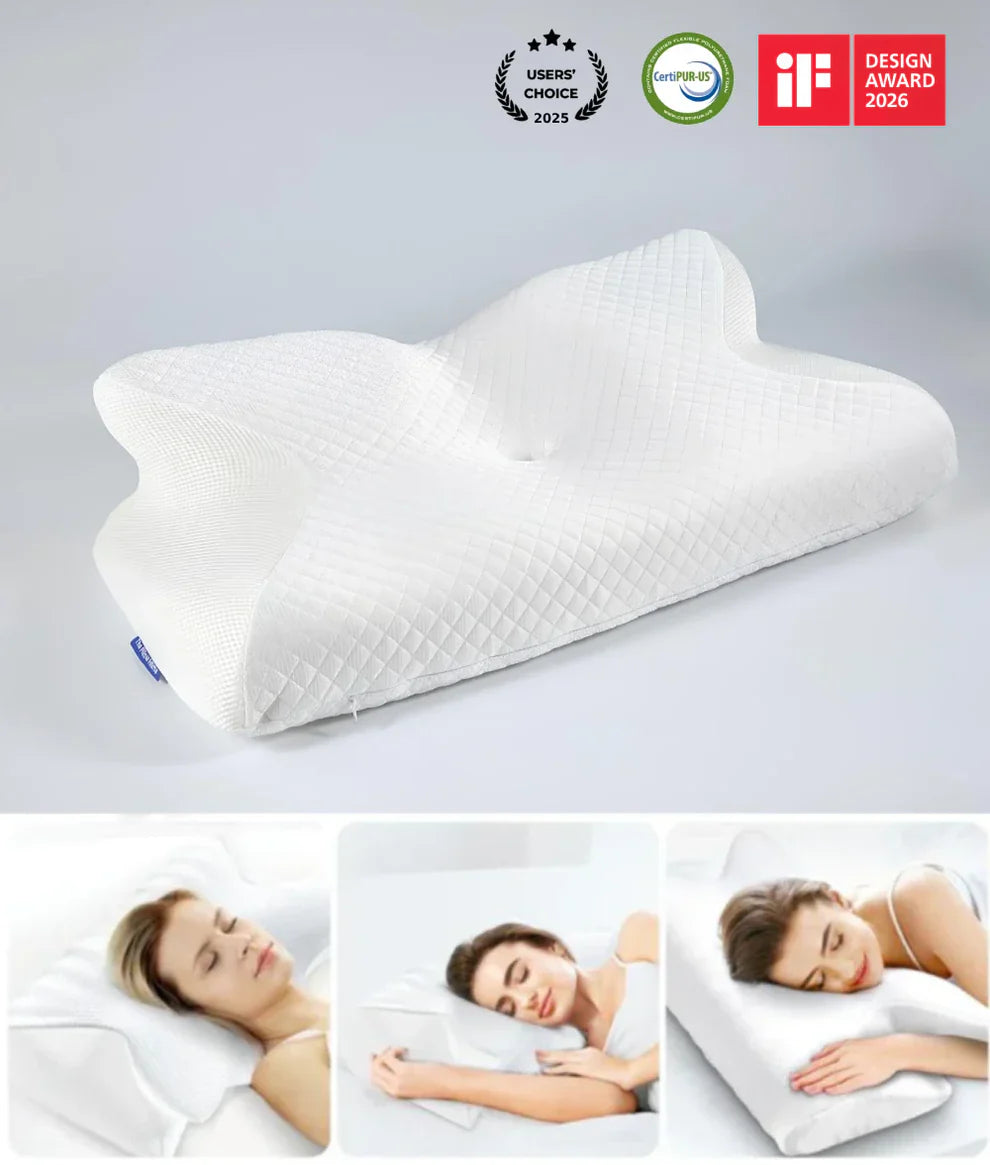 CerviLux® Almohada cervical de espuma viscoelástica